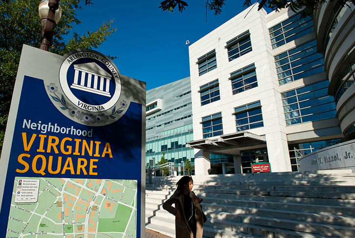 The Arlington Campus is a 5 minute walk from the Virginia Square metro station.